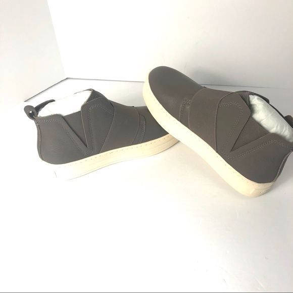 J Brand Retro Platform Leather Ankle Gray Boot. Size 8.5. Classy Rare - Picture 5 of 8